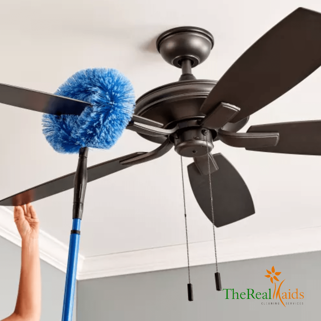 cleaning ceiling fans