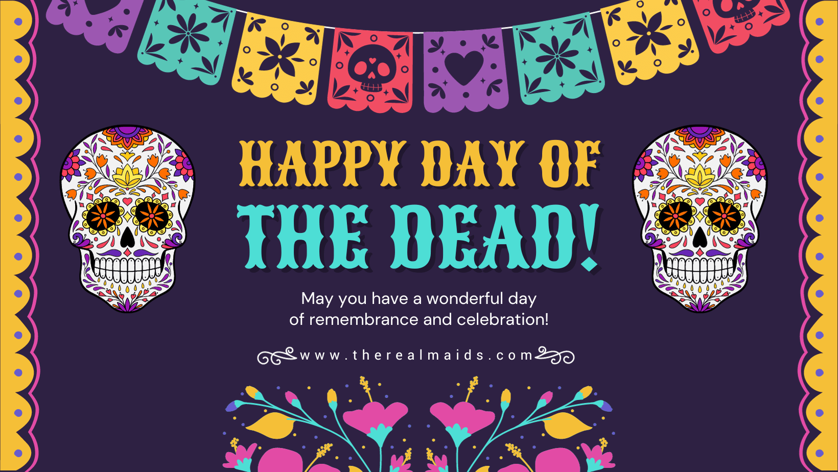 Celebrate Dia de los Muertos with The Real Maids